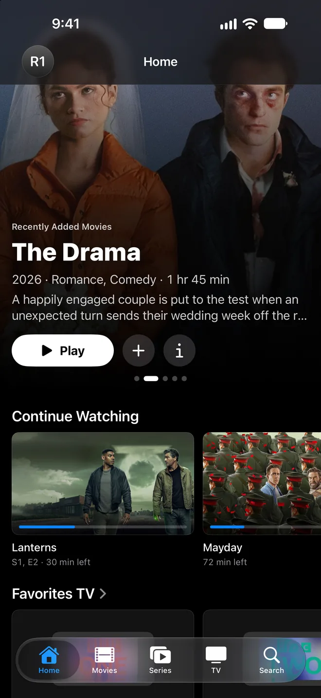 iPhone: Everything you watch. In one place.
